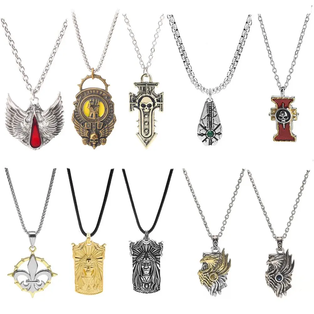Warhammer 40k "Star Forge" game-related pendant - "Judgment Hall Seal" - "Saint Celeste Angel" - "Emperor's Seal" pendant
Warhammer 40k "Star Forge" game-related pendant - "Judgment Hall Seal" - "Saint Celeste Angel" - "Emperor's Seal" pendant
