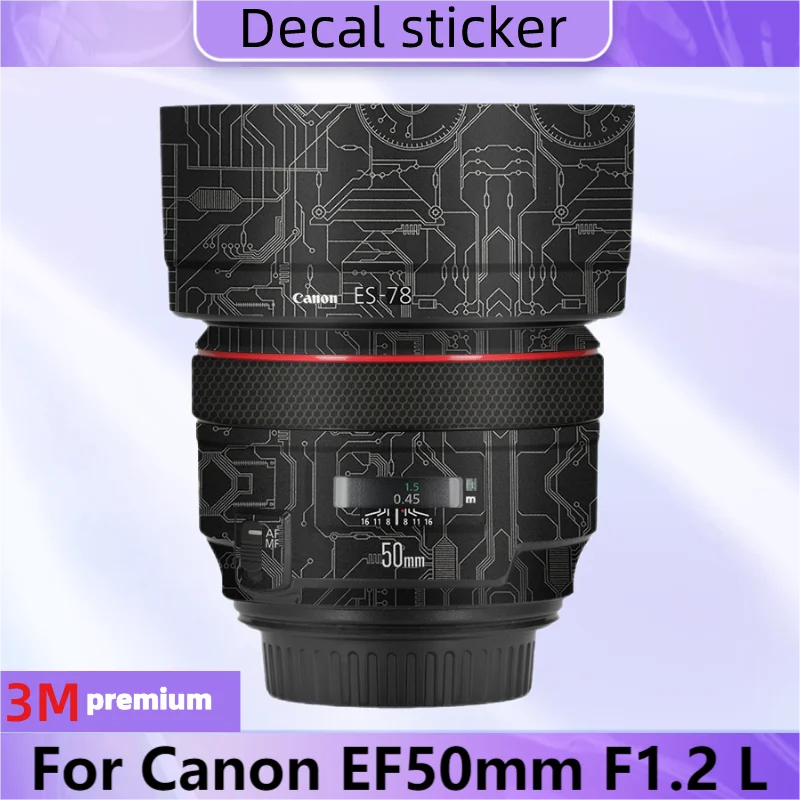 For Canon EF50mm F1.2 L Lens Body Sticker Protective Skin Decal Vinyl Wrap Film Anti-Scratch Protector Coat
For Canon EF50mm F1.2 L Lens Body Sticker Protective Skin Decal Vinyl Wrap Film Anti-Scratch Protector Coat