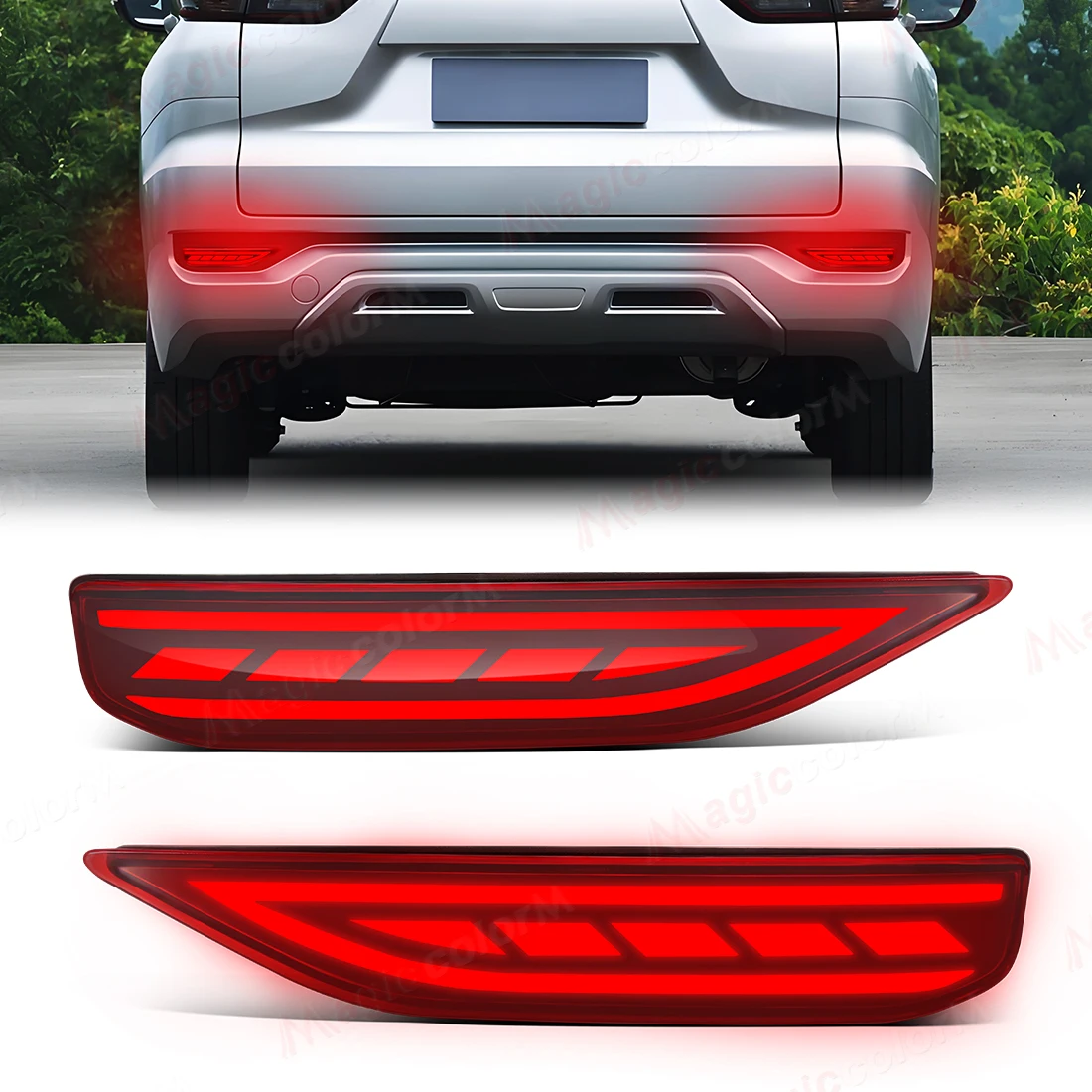 1 Pair For Mitsubishi X-Pander 2017 2018 2019 Rear Bumper Light Dynamic Turn Signal LED Brake Driving Taillamp Light Kit 12V
1 Pair For Mitsubishi X-Pander 2017 2018 2019 Rear Bumper Light Dynamic Turn Signal LED Brake Driving Taillamp Light Kit 12V