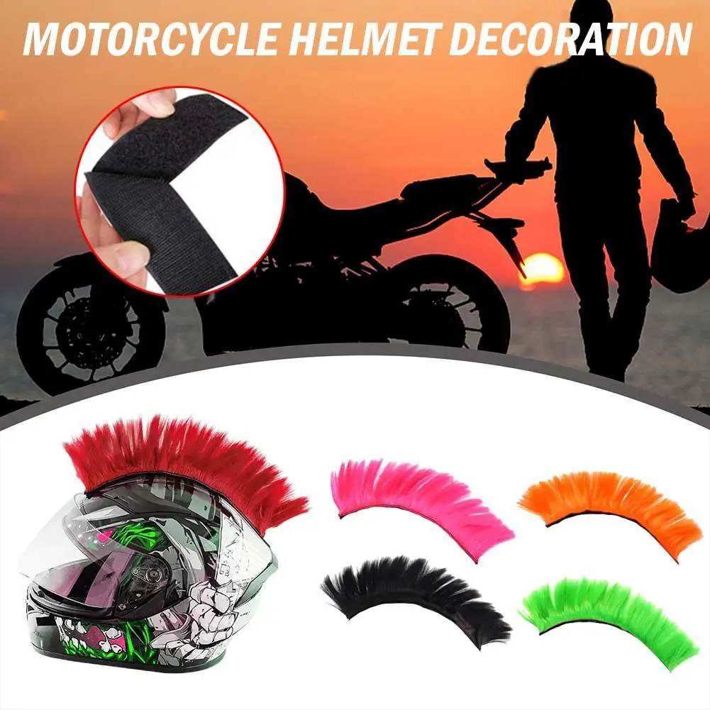 Creative Personality Motorcycle Electric Helmet Decoration Stickers Cosplay Helmet Accessories Motorbike Mohawk Styling Hai I8P5
Creative Personality Motorcycle Electric Helmet Decoration Stickers Cosplay Helmet Accessories Motorbike Mohawk Styling Hai I8P5
