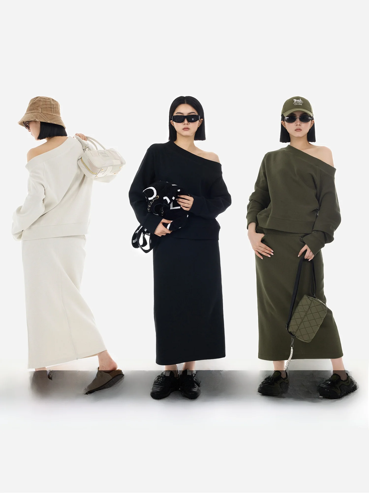 eGuYue SporChic Cotton Sweatirt Skirt Set Lazy oulder Design Cute American Sle Adult Women's Faion Autumn Set
eGuYue SporChic Cotton Sweatirt Skirt Set Lazy oulder Design Cute American Sle Adult Women's Faion Autumn Set