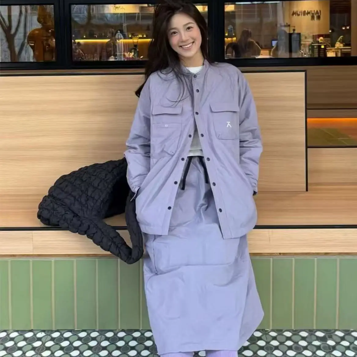 Outdoor Women's Mid-Length Cotton Lined f Skirt Lightweight Gourd id Design Autumn Winter Sport Casual Skirt
Outdoor Women's Mid-Length Cotton Lined f Skirt Lightweight Gourd id Design Autumn Winter Sport Casual Skirt