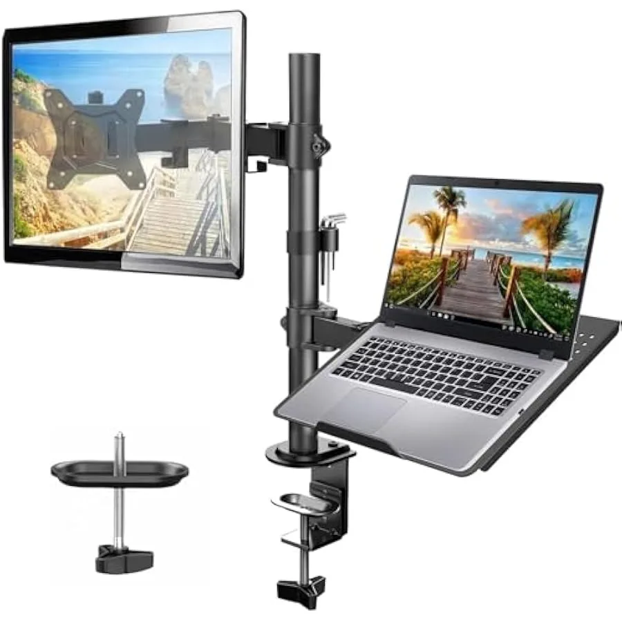 HUANUO Laptop Monitor Mount Single Monitor Desk Mount Holds 13-32 inch Computer Screen Laptop Notebook Desk Mount Stand Fits Up
HUANUO Laptop Monitor Mount Single Monitor Desk Mount Holds 13-32 inch Computer Screen Laptop Notebook Desk Mount Stand Fits Up