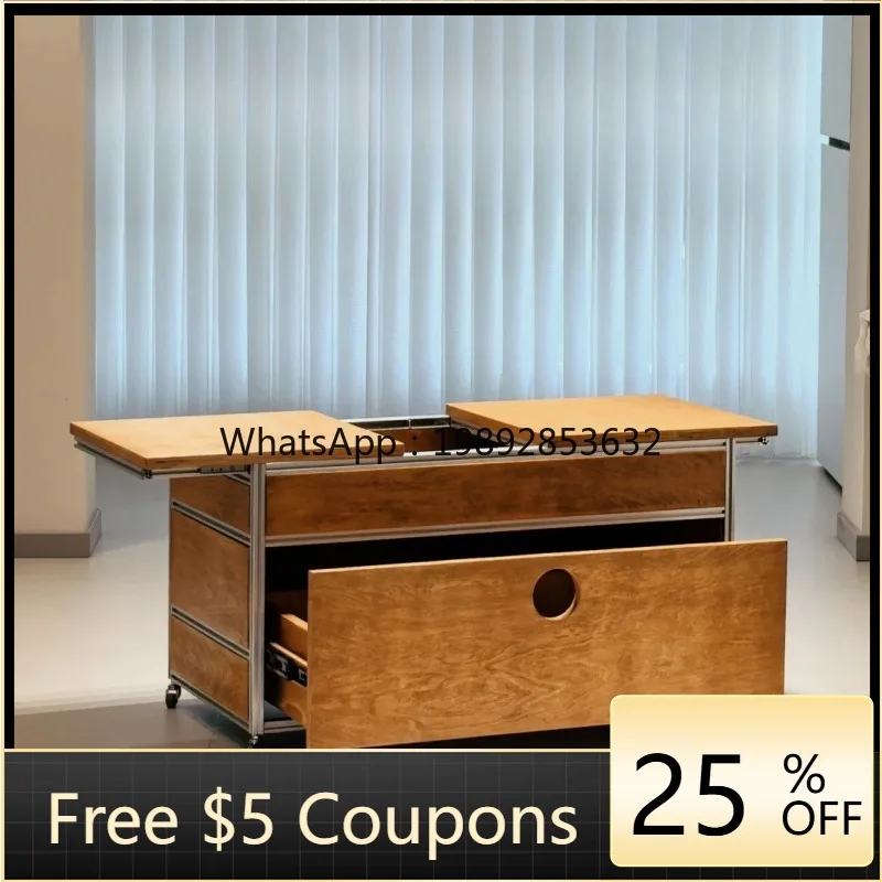 LYY Vintage Style Movable Ocean Board Trolley Storage Rack Small Apartment Sofa Side Table 
LYY Vintage Style Movable Ocean Board Trolley Storage Rack Small Apartment Sofa Side Table