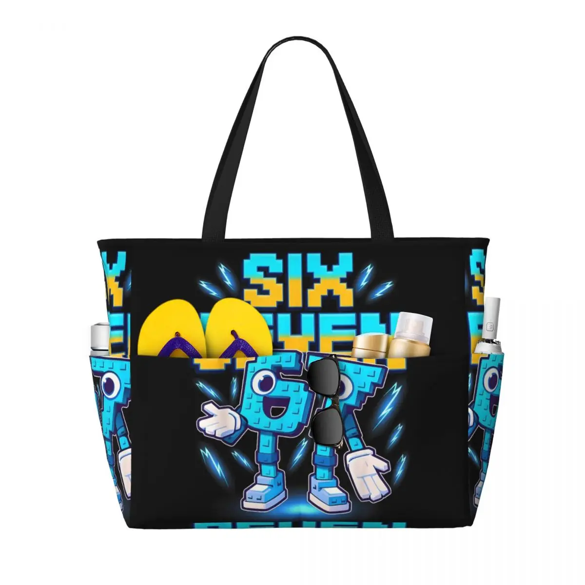 Number 67 Building Blocks Print Beach Tote Bag Sport Gym Yoga Duffle Large Tote Bag Women Travel Bag Fitness bag
Number 67 Building Blocks Print Beach Tote Bag Sport Gym Yoga Duffle Large Tote Bag Women Travel Bag Fitness bag