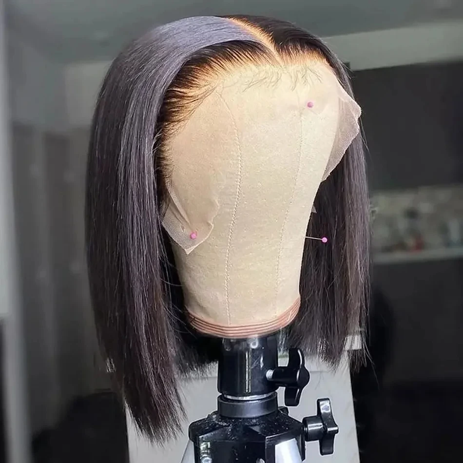 13x6 HD Lace Frontal Short Bob Wig Bone Straight Glueless Pre Cut 5x5 Closure Wig Ready to Wear 100% Human Hair Wig Preplucked
13x6 HD Lace Frontal Short Bob Wig Bone Straight Glueless Pre Cut 5x5 Closure Wig Ready to Wear 100% Human Hair Wig Preplucked