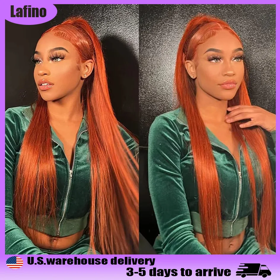 Lafino 350 Straight Hd Lace Frontal Wig 13x6 Orange Ginger Human Hair Wig Colored Human Hair Wigs 13x4 Lace Front Wig For Women
Lafino 350 Straight Hd Lace Frontal Wig 13x6 Orange Ginger Human Hair Wig Colored Human Hair Wigs 13x4 Lace Front Wig For Women