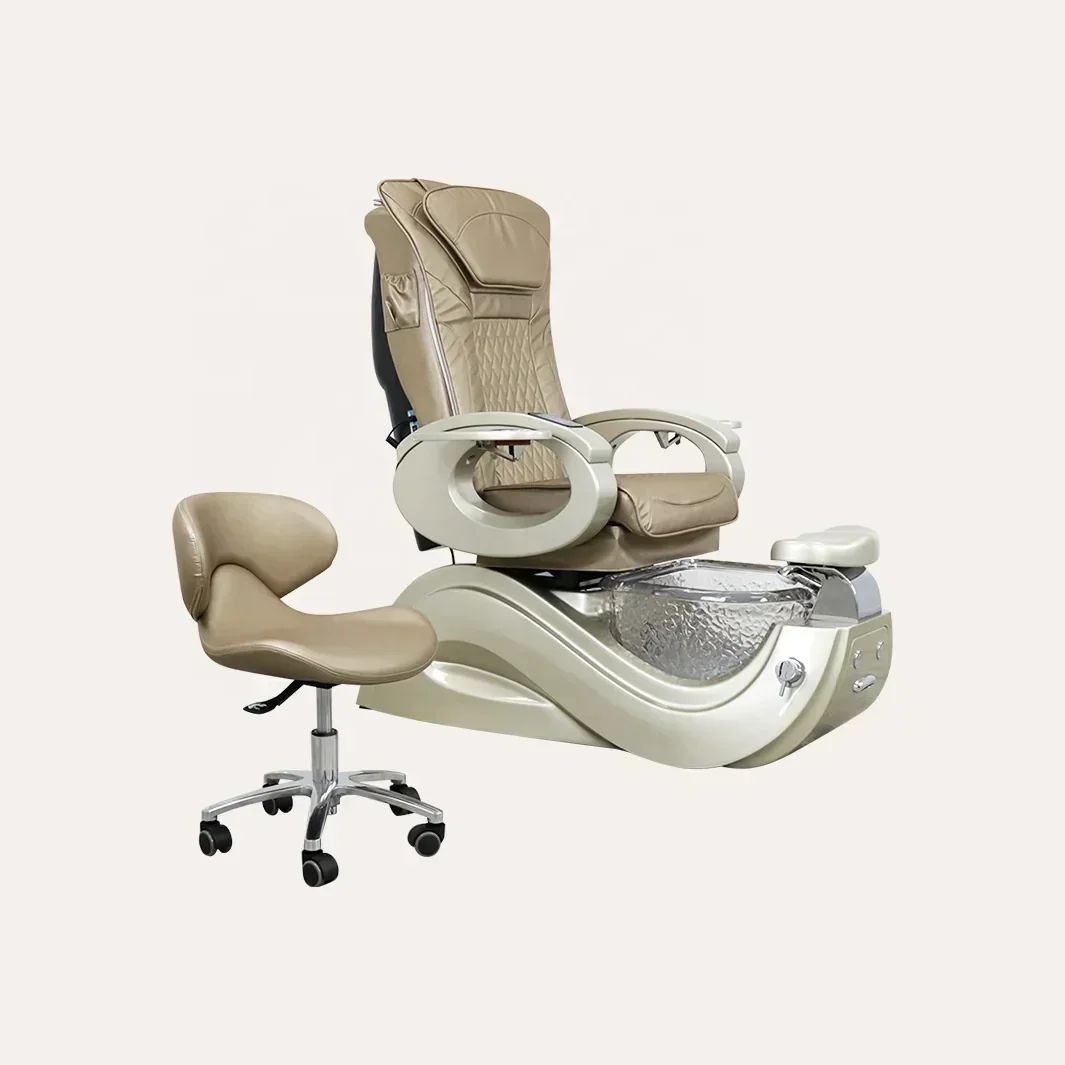 Luxury Nail Salon Equipment Pedicure Manicure Chair Foot Spa Massage Chairs for Sale
Luxury Nail Salon Equipment Pedicure Manicure Chair Foot Spa Massage Chairs for Sale