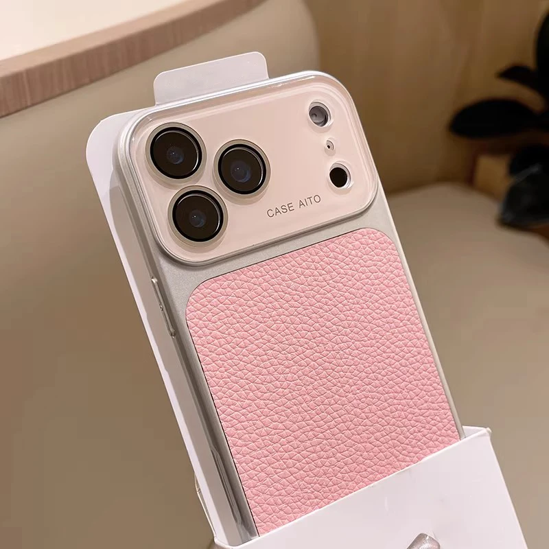 Luxury Litchi Leather Case for iPhone 17 16 15 14 Pro Max for iPhone 13 Glass Large Window Shockproof Armor Bumper Plating Cover
Luxury Litchi Leather Case for iPhone 17 16 15 14 Pro Max for iPhone 13 Glass Large Window Shockproof Armor Bumper Plating Cover