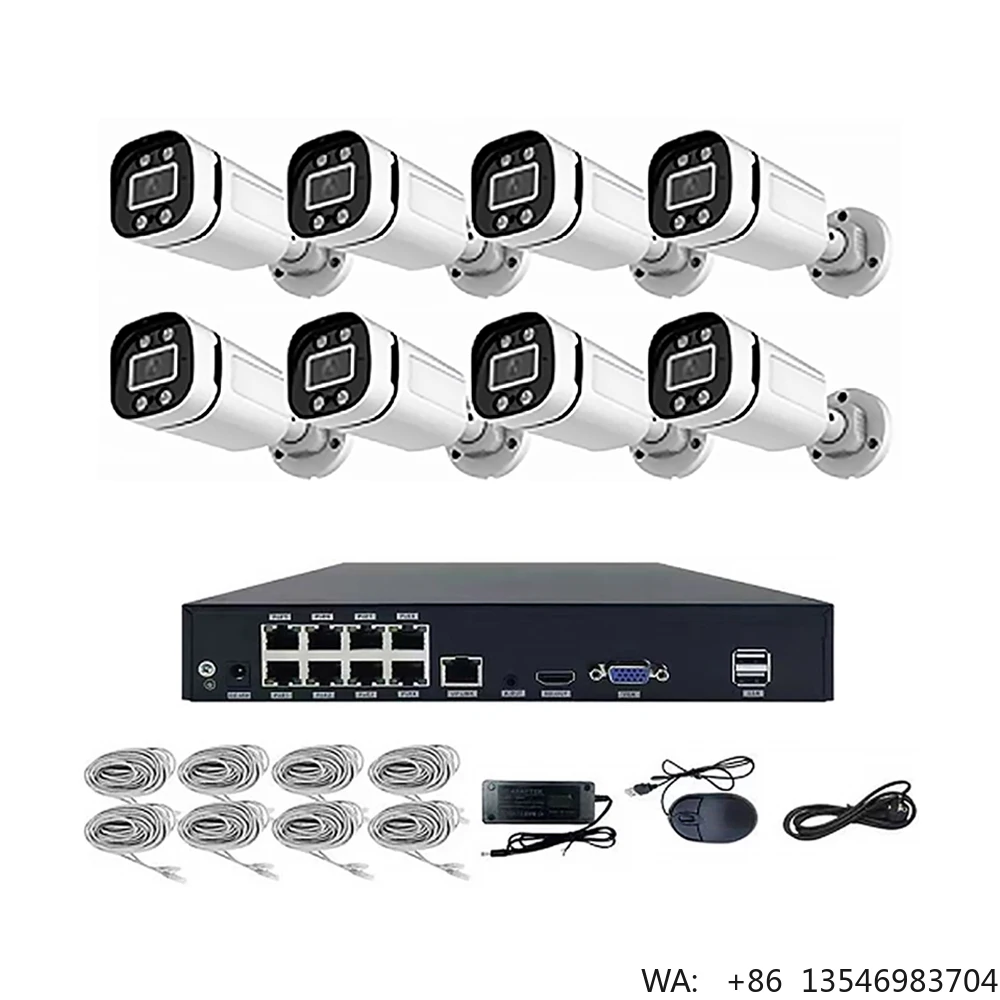 Premium Outdoor Network HD POE IP Camera Network Cameras Set Security System Bullet Camera Kit 4MP 8MP 4K With CCTV 4CH 8CH Nvr
Premium Outdoor Network HD POE IP Camera Network Cameras Set Security System Bullet Camera Kit 4MP 8MP 4K With CCTV 4CH 8CH Nvr