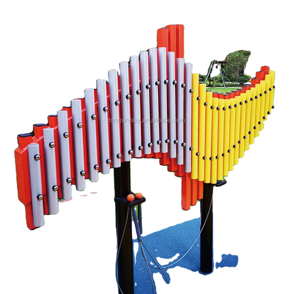 Hooqu High Quality Outdoor Aluminum Musical Instrument Playground Equipment Outdoor Playground Musical Equipment Rainbow Xyloph
Hooqu High Quality Outdoor Aluminum Musical Instrument Playground Equipment Outdoor Playground Musical Equipment Rainbow Xyloph
