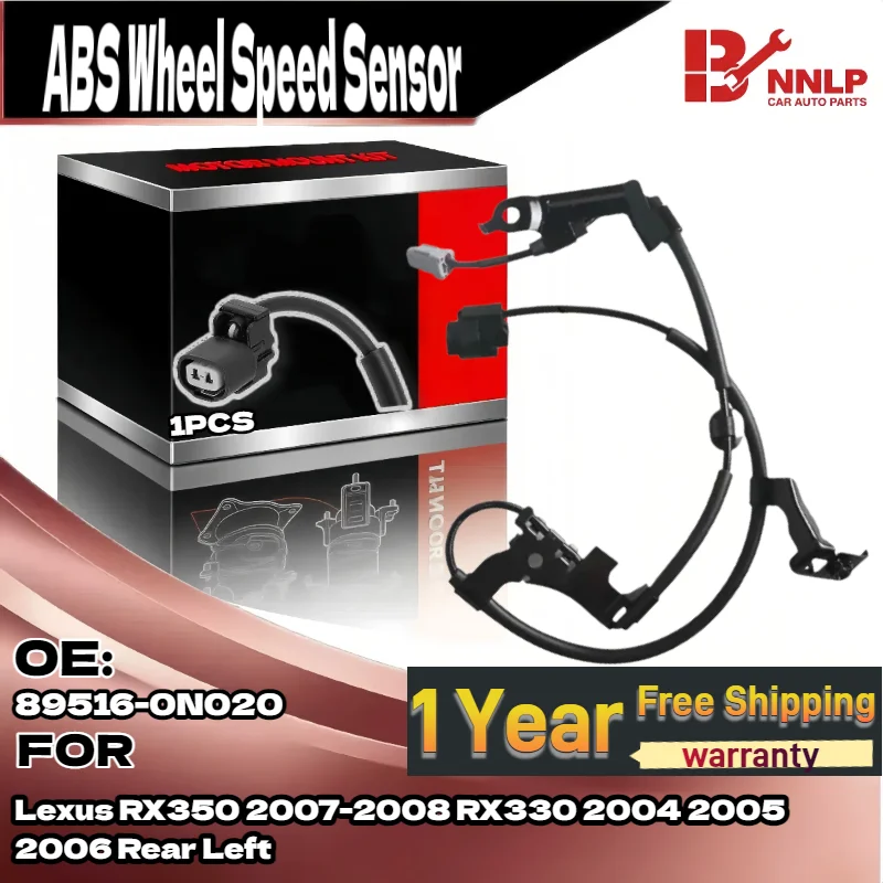For Rear Left ABS Wheel Speed Sensor for Lexus RX350 2007-2008 RX330 2004 2005 2006 89516-0N020
For Rear Left ABS Wheel Speed Sensor for Lexus RX350 2007-2008 RX330 2004 2005 2006 89516-0N020