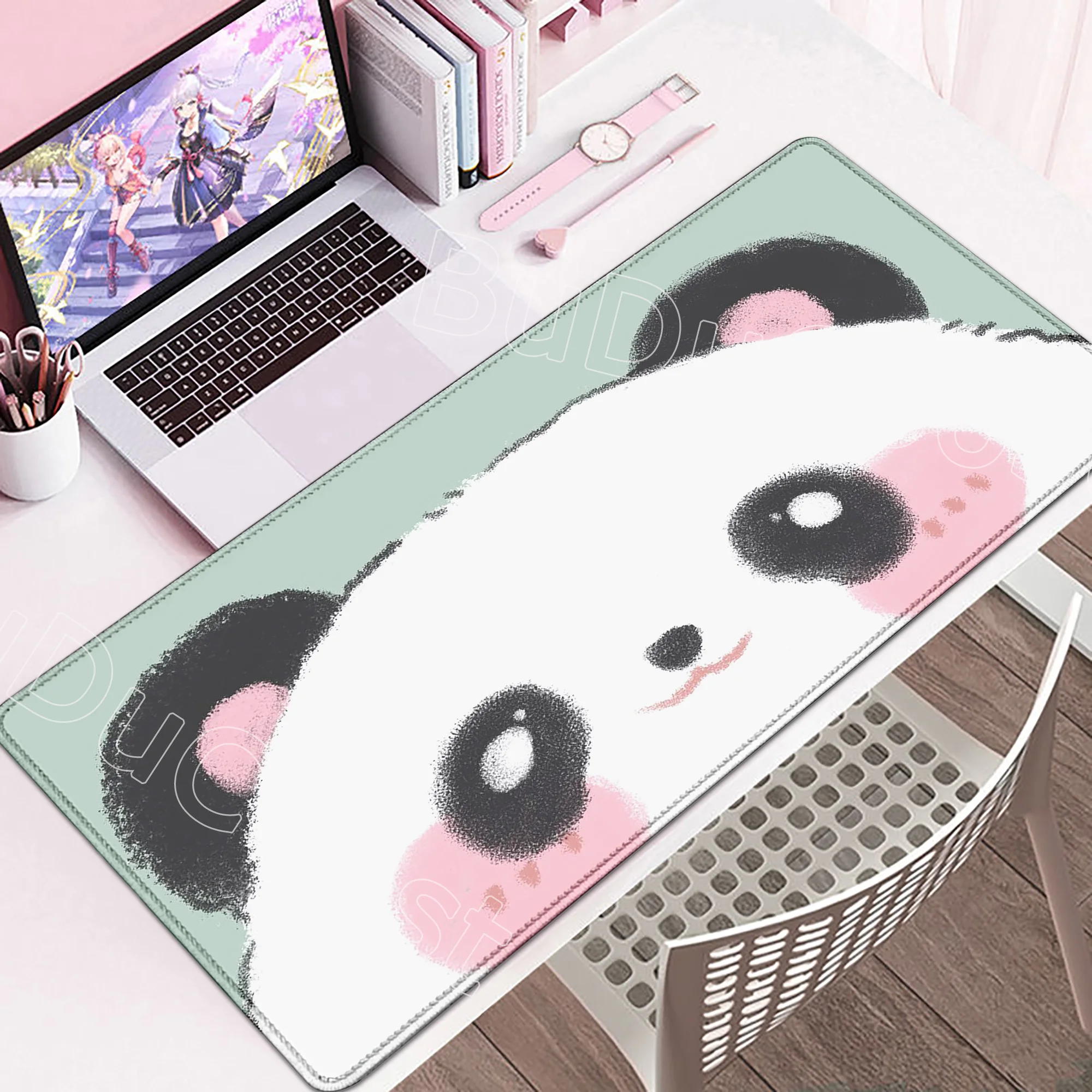 Cute Black Panda Mouse Pad Large E-sport Computer Keyboard Pad Mouse Mat Natural Rubber Non-Slip Office Big Animal Head Desk Pad
Cute Black Panda Mouse Pad Large E-sport Computer Keyboard Pad Mouse Mat Natural Rubber Non-Slip Office Big Animal Head Desk Pad