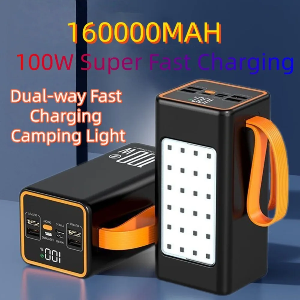 High Capacity Camping Light, Super Bright Beads, 20W PD Bidirectional Fast Charging, Charge 5 Devices Simultaneously
High Capacity Camping Light, Super Bright Beads, 20W PD Bidirectional Fast Charging, Charge 5 Devices Simultaneously