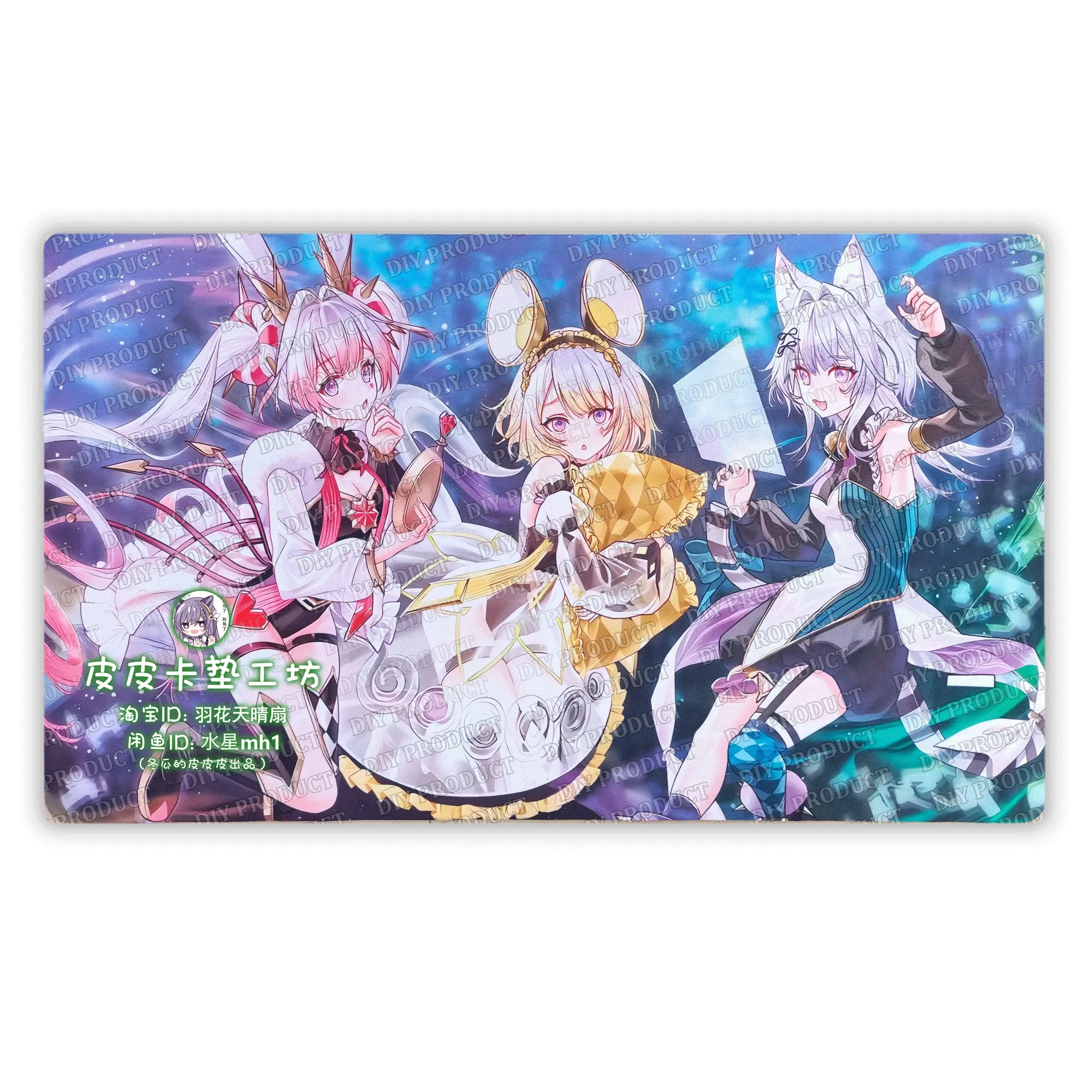 Yu-Gi-Oh! Diy C105 Venue Limited Maliss P White Rabbit 600x350mm Trading Card Playmat 2mmNoSeamEdge Rubber Board Game Mat Gifts
Yu-Gi-Oh! Diy C105 Venue Limited Maliss P White Rabbit 600x350mm Trading Card Playmat 2mmNoSeamEdge Rubber Board Game Mat Gifts