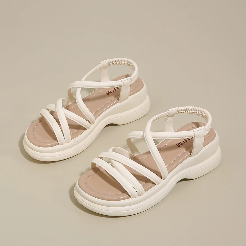 Women Summer Fashion Sandals 6cm Heel Height Comfortable Breathable Non-Slip Durable PVC Sole Sturdy Heel Design Casual Slipper
Women Summer Fashion Sandals 6cm Heel Height Comfortable Breathable Non-Slip Durable PVC Sole Sturdy Heel Design Casual Slipper