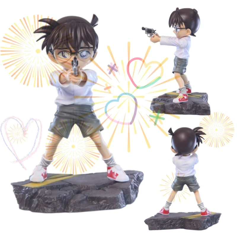 Detective Conan Anime YYDS Gun Conan Theater Edition Statue Handmade Model Anime Desktop Ornament Birthday Gift
Detective Conan Anime YYDS Gun Conan Theater Edition Statue Handmade Model Anime Desktop Ornament Birthday Gift