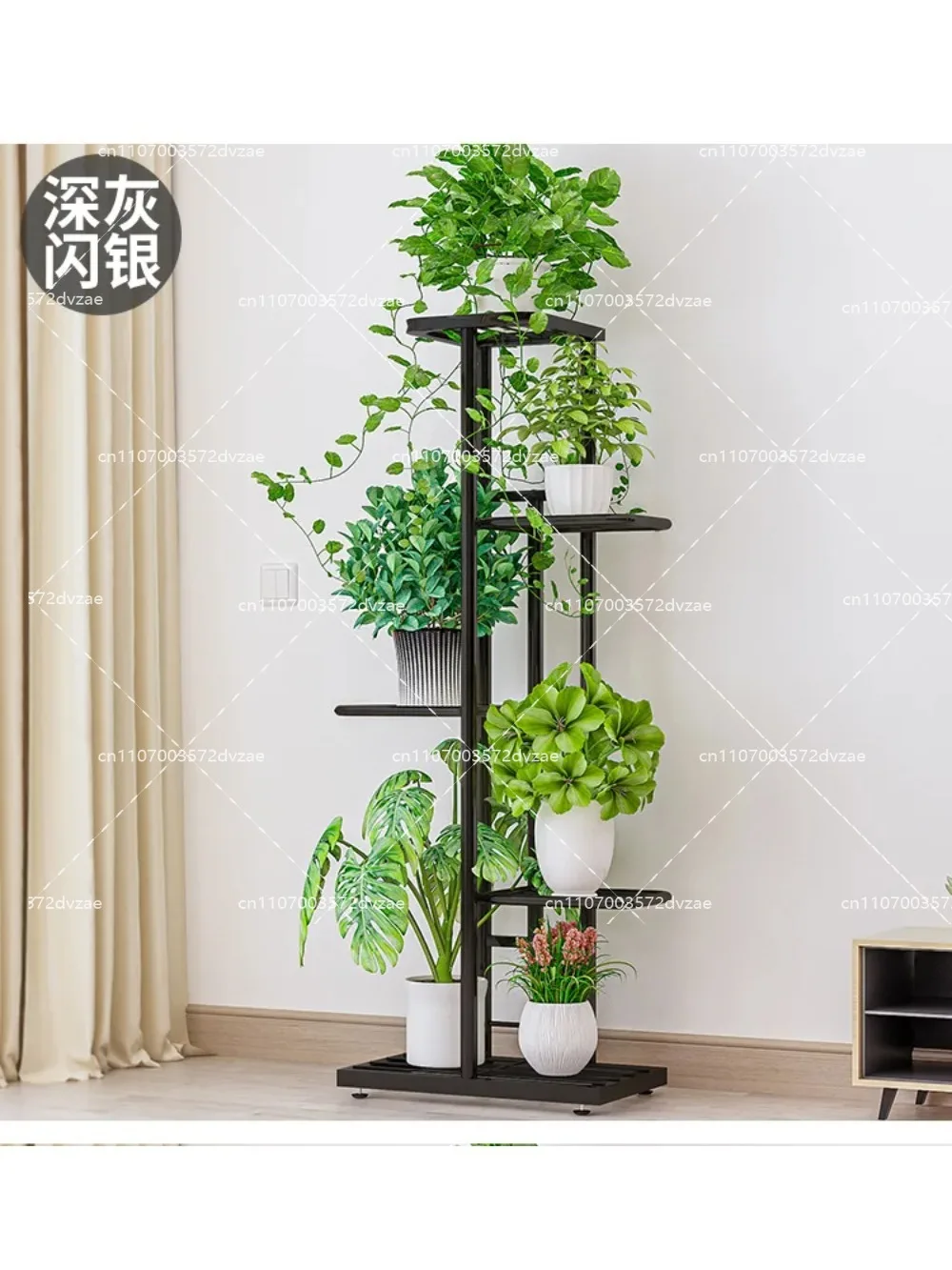 Indoor and outdoor living room Home balcony Multi-layer rack Simple wrought iron baking paint Floor-to-ceiling
Indoor and outdoor living room Home balcony Multi-layer rack Simple wrought iron baking paint Floor-to-ceiling
