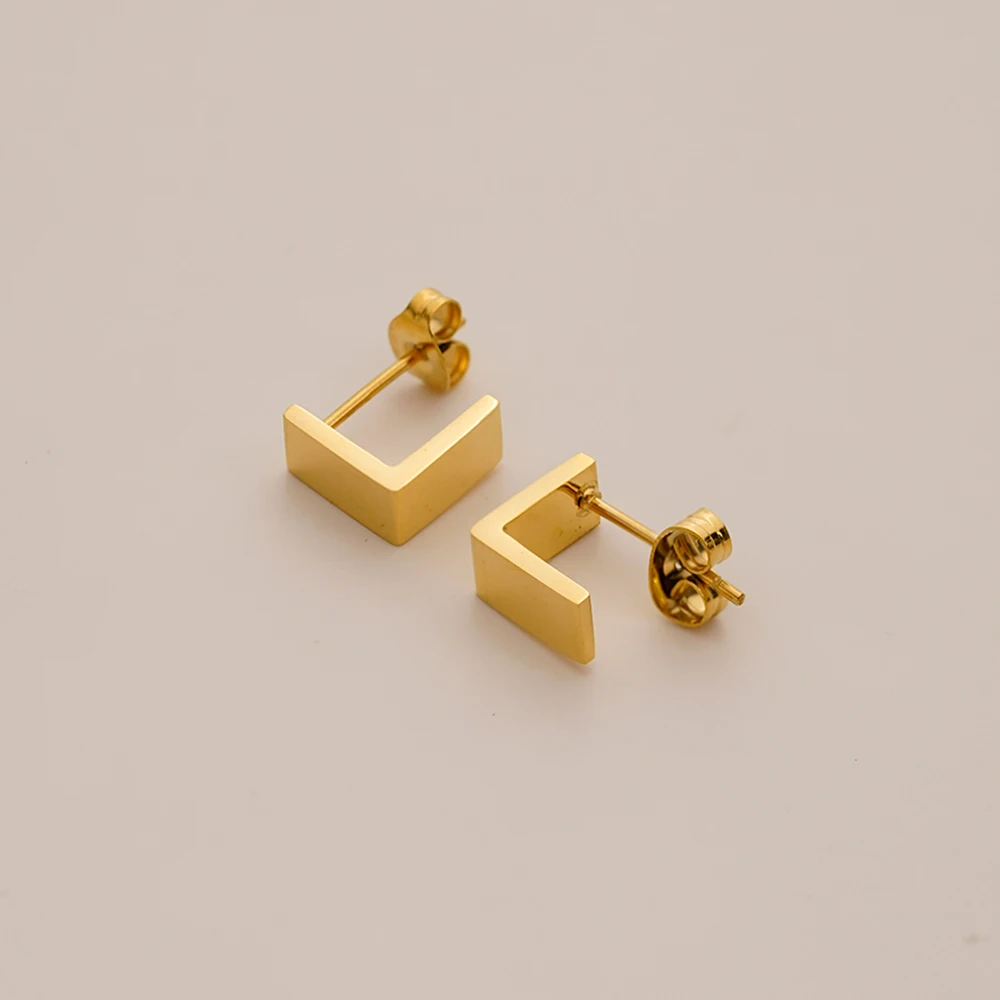 ENFASHION Aretes De Mujer MINI L Shape Stud Earrings For Women's Stainless steel 18K Plated Gold Decliate Fashion Jewelry E1841
ENFASHION Aretes De Mujer MINI L Shape Stud Earrings For Women's Stainless steel 18K Plated Gold Decliate Fashion Jewelry E1841