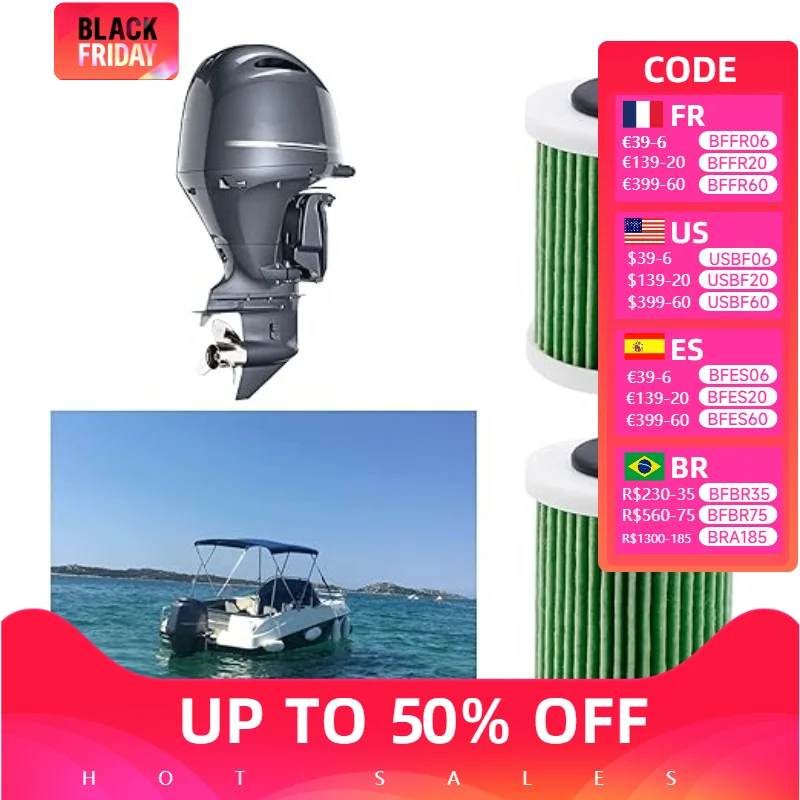 JSRAOIMG Outboard Engine Fuel Filter For YAMAHA Marine F150 LF150 VF200 F200 VF225 F225 VF250 F250 150hp 175hp 200hp 225hp 250hp
JSRAOIMG Outboard Engine Fuel Filter For YAMAHA Marine F150 LF150 VF200 F200 VF225 F225 VF250 F250 150hp 175hp 200hp 225hp 250hp