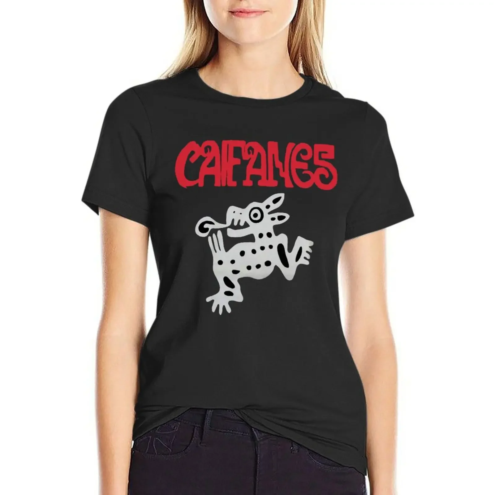 Caifanes Music Band Logo T-Shirt animal prinfor anime female aesthetic clothes workout shirts for Women
Caifanes Music Band Logo T-Shirt animal prinfor anime female aesthetic clothes workout shirts for Women