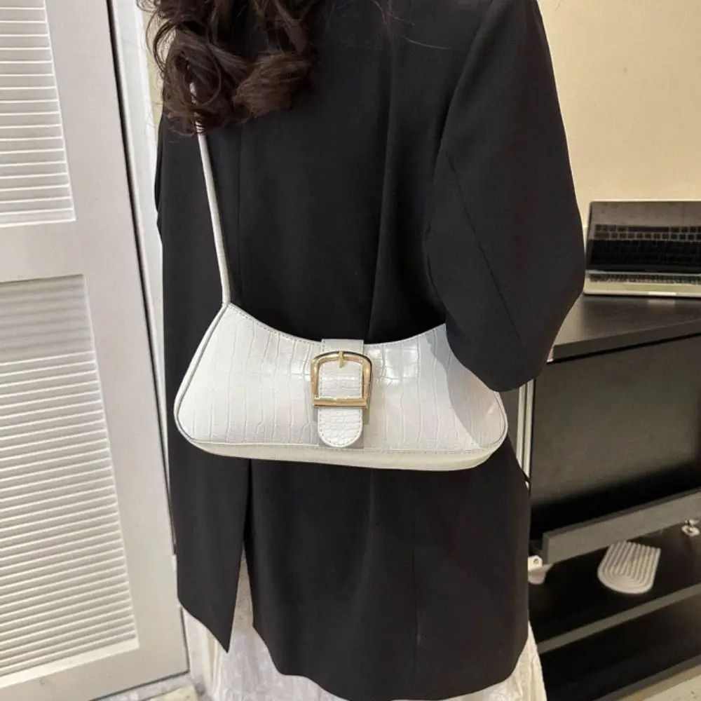 Vintage Half-moon Underarm Bag Large Capacity Stone Pattern PU Leather Shoulder Bag French Style Handbag Rectangle Armpit Bag
Vintage Half-moon Underarm Bag Large Capacity Stone Pattern PU Leather Shoulder Bag French Style Handbag Rectangle Armpit Bag