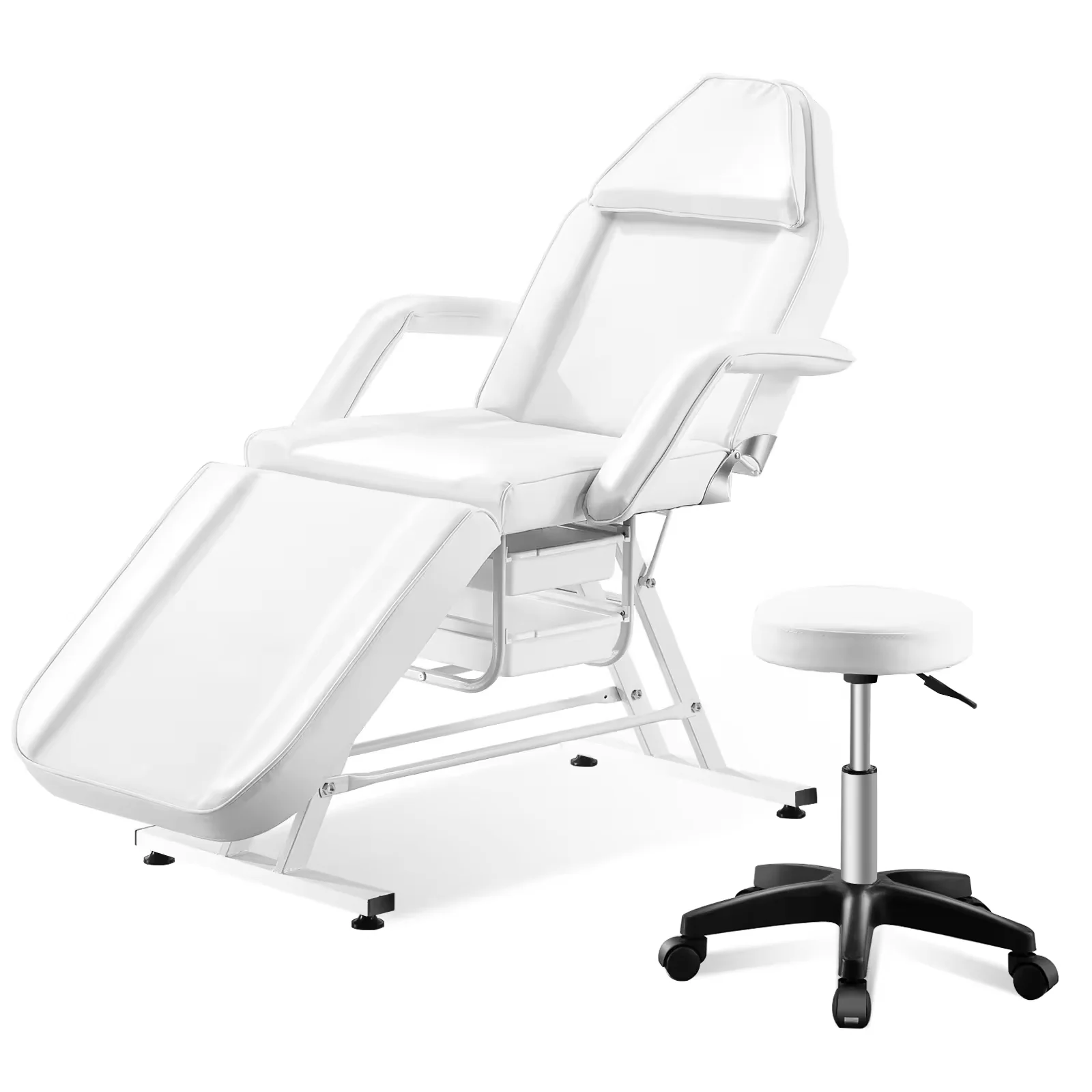 Portable Multi-Function Spa Salon Beauty Bed with Stool Factory Price Tattoo and Facial Chair for Massage Table Use
Portable Multi-Function Spa Salon Beauty Bed with Stool Factory Price Tattoo and Facial Chair for Massage Table Use