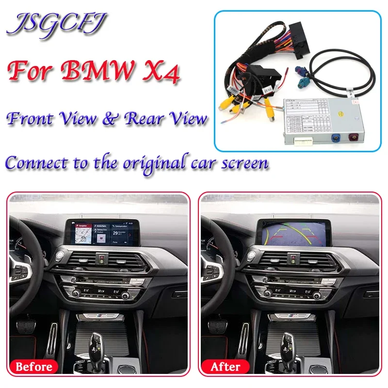 For BMW X4 F26 G02 2014~2021 Front Rear Camera Module NBT EVO Interface Original Car Screen Display Upgrade Parking CAM Decoder
For BMW X4 F26 G02 2014~2021 Front Rear Camera Module NBT EVO Interface Original Car Screen Display Upgrade Parking CAM Decoder