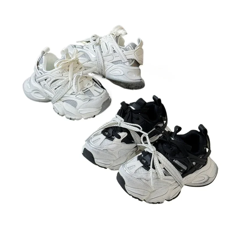 Spring Children Boys Girl Thick Sole Breathable Increasing Height Walking Sneakers Kids Toddler Rubber Sole Running Sports Shoes
Spring Children Boys Girl Thick Sole Breathable Increasing Height Walking Sneakers Kids Toddler Rubber Sole Running Sports Shoes