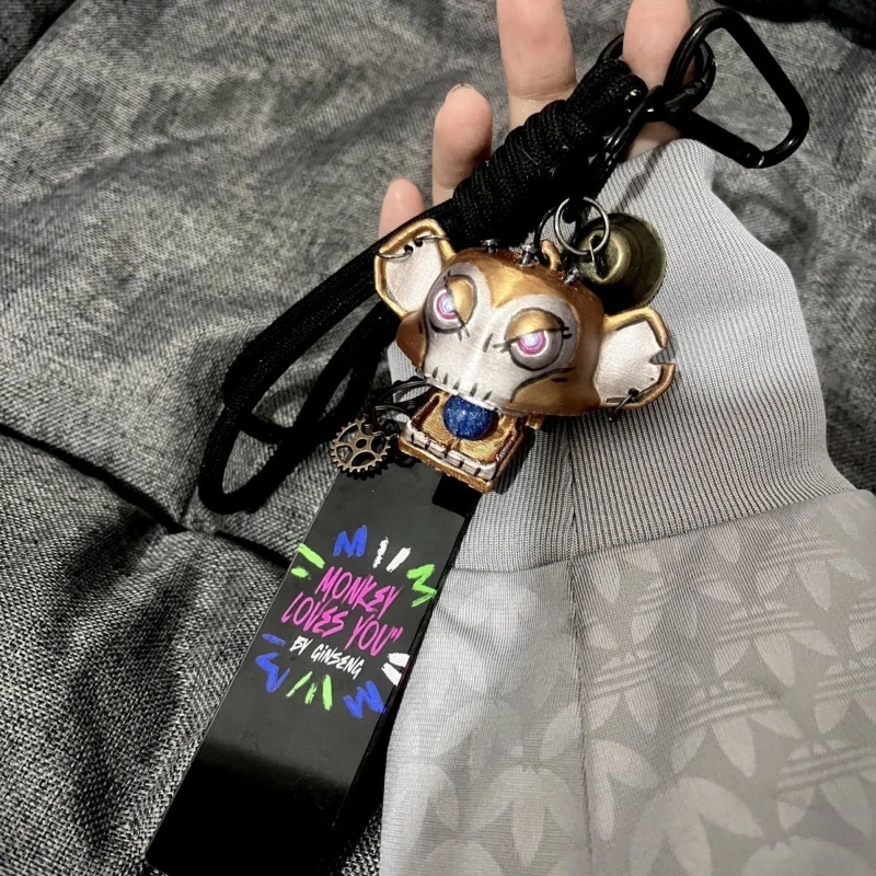 Anime Game Arcane Jinx Monkey Cosplay Keychain PLA 3D Printing Pendant Keyring Key Chain Bag Accessory Decoration Ornament Prop
Anime Game Arcane Jinx Monkey Cosplay Keychain PLA 3D Printing Pendant Keyring Key Chain Bag Accessory Decoration Ornament Prop