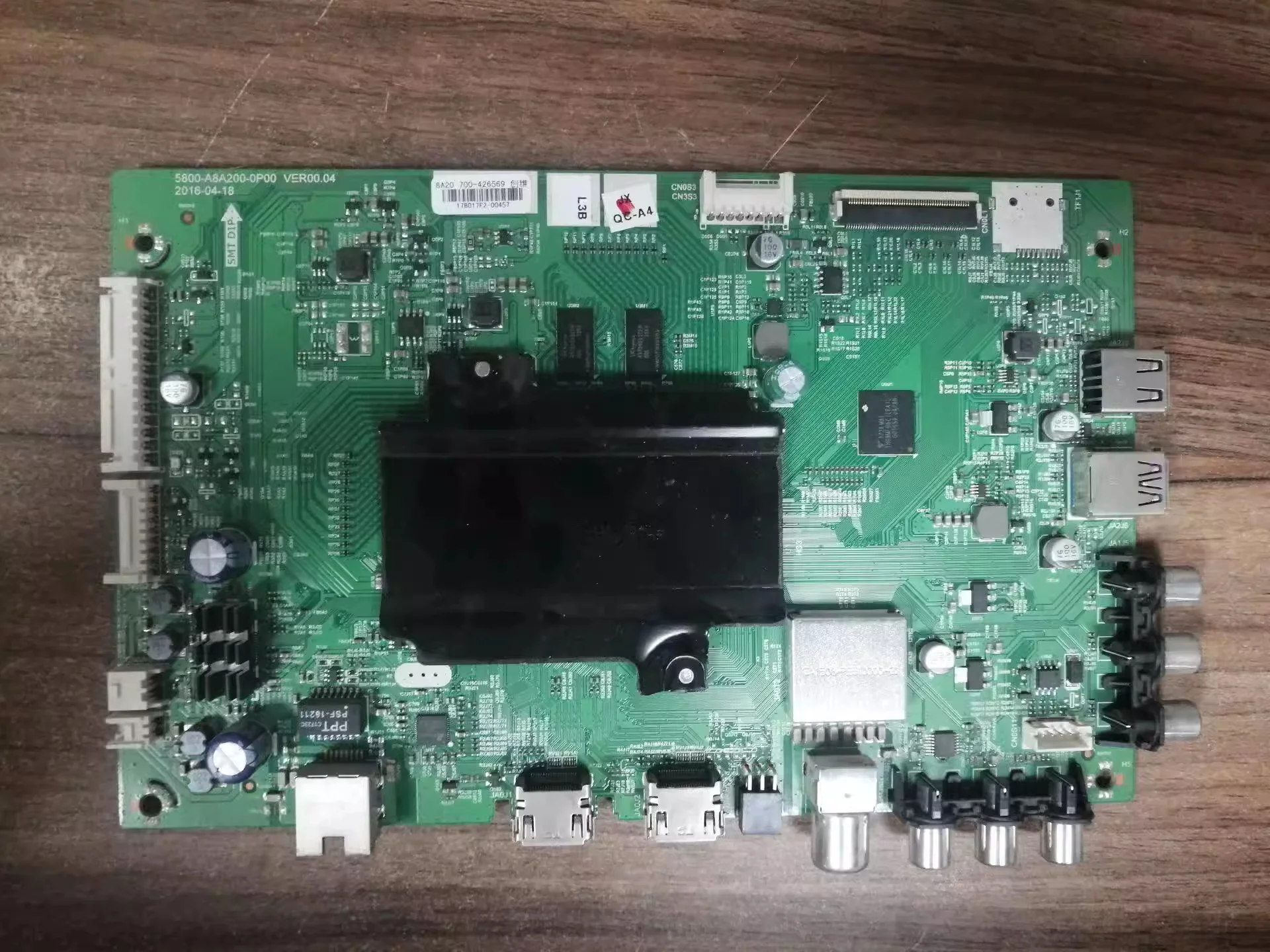 Оригинальный 32M 1материнская плата LCD TV TP VST69T PB729 экран, товар протестирован
Оригинальный 32M 1материнская плата LCD TV TP VST69T PB729 экран, товар протестирован