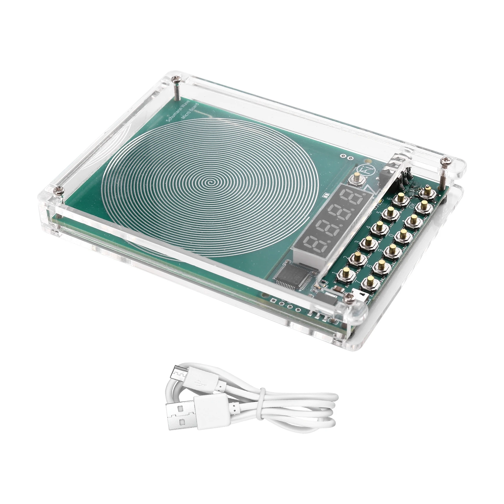 Adjustable Frequency Signal Generator 7.83HZ Schumann Wave Frequency 0.01-99999.99Hz Healing Device
Adjustable Frequency Signal Generator 7.83HZ Schumann Wave Frequency 0.01-99999.99Hz Healing Device