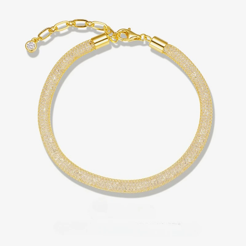 New S925 Pure Silver Sparkling Money Bag Bracelet Women's Fine Sparkling Hand Jewelry Wedding Jewelry
New S925 Pure Silver Sparkling Money Bag Bracelet Women's Fine Sparkling Hand Jewelry Wedding Jewelry
