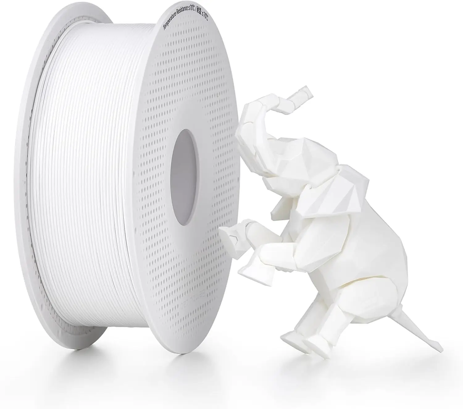 1.75mm PLA 3D Printer Filament, Dimensional Accuracy +/- 0.03mm, Fast Printing, No Warping, 1kg Reusable Spool, Jade White
1.75mm PLA 3D Printer Filament, Dimensional Accuracy +/- 0.03mm, Fast Printing, No Warping, 1kg Reusable Spool, Jade White
