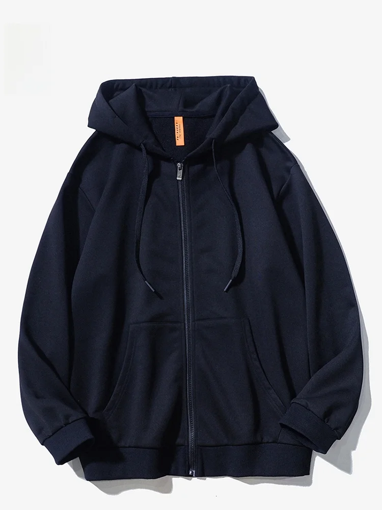 Spring 2026 Men's Pure Color Open Cardigan Hoodie Loose Jacket Casual Streetwear Hong Kong Style Long Sleeve Zipper Decorated
Spring 2026 Men's Pure Color Open Cardigan Hoodie Loose Jacket Casual Streetwear Hong Kong Style Long Sleeve Zipper Decorated