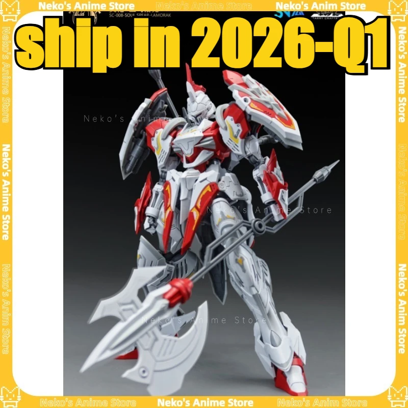 【Pre-Order】SNAA Model SC-008 1/144 Round Table Knights Spirit Lance Lamorak Action Figure Anime Model Desktop Doll Collectibles
【Pre-Order】SNAA Model SC-008 1/144 Round Table Knights Spirit Lance Lamorak Action Figure Anime Model Desktop Doll Collectibles