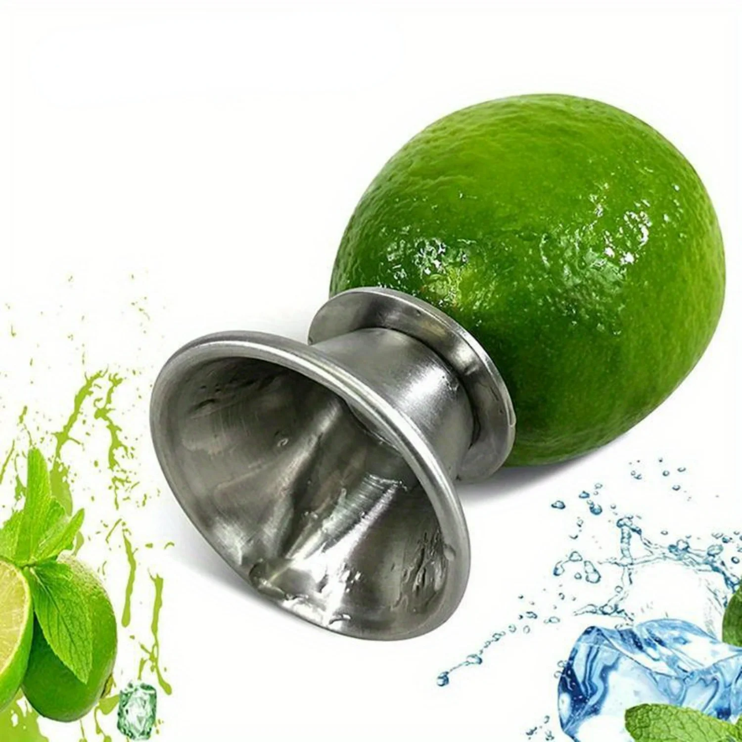 Stainless Steel Lemon Squeezer for Fresh Juice & Cocktails - Essential Kitchen Gadget
Stainless Steel Lemon Squeezer for Fresh Juice & Cocktails - Essential Kitchen Gadget