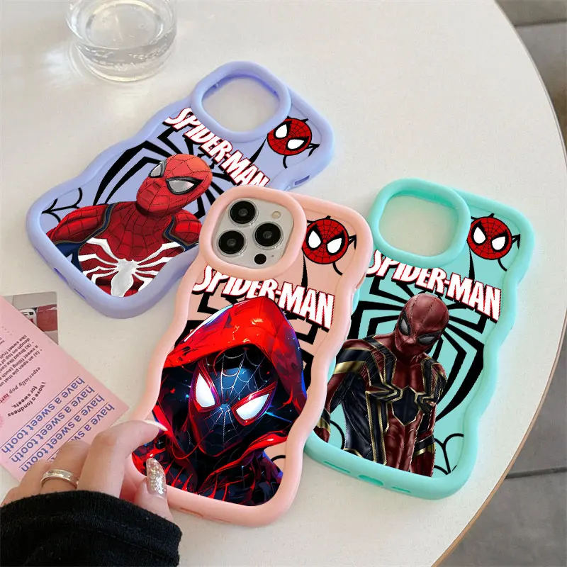Spiderman Marvel Spider Man Phone Case For iPhone 17E 11 12 13 14 15 16 17 Pro Max 16e Air 13 Plus Candy Color Fundas Back Cover
Spiderman Marvel Spider Man Phone Case For iPhone 17E 11 12 13 14 15 16 17 Pro Max 16e Air 13 Plus Candy Color Fundas Back Cover