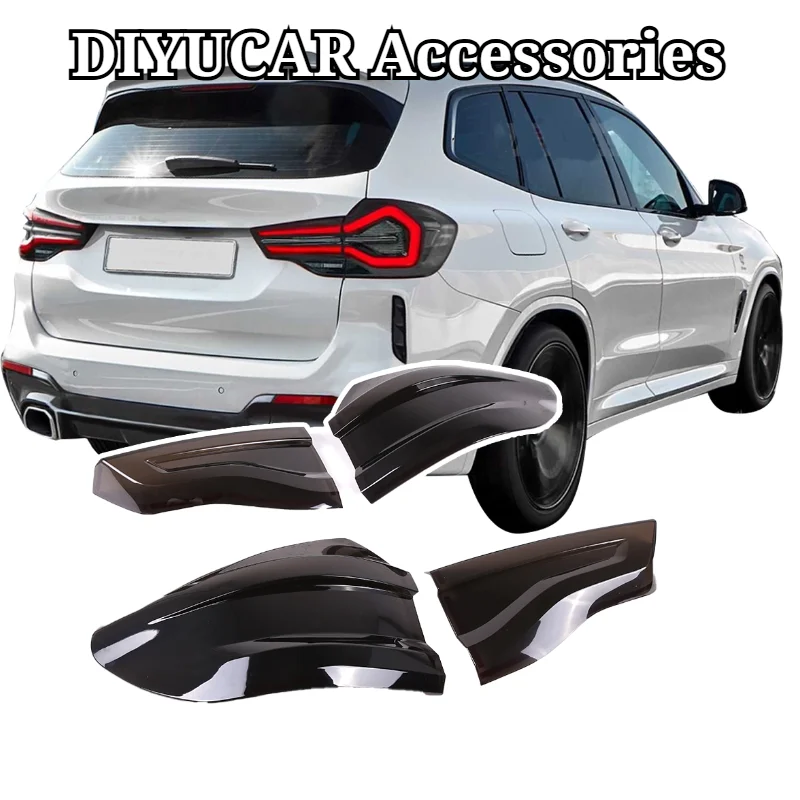 For BMW X3 iX3 X3M G01 G08 F97 2018-2021 ABS Blackened Car Rear Taillight Cover Trim Exterior Accessories
For BMW X3 iX3 X3M G01 G08 F97 2018-2021 ABS Blackened Car Rear Taillight Cover Trim Exterior Accessories