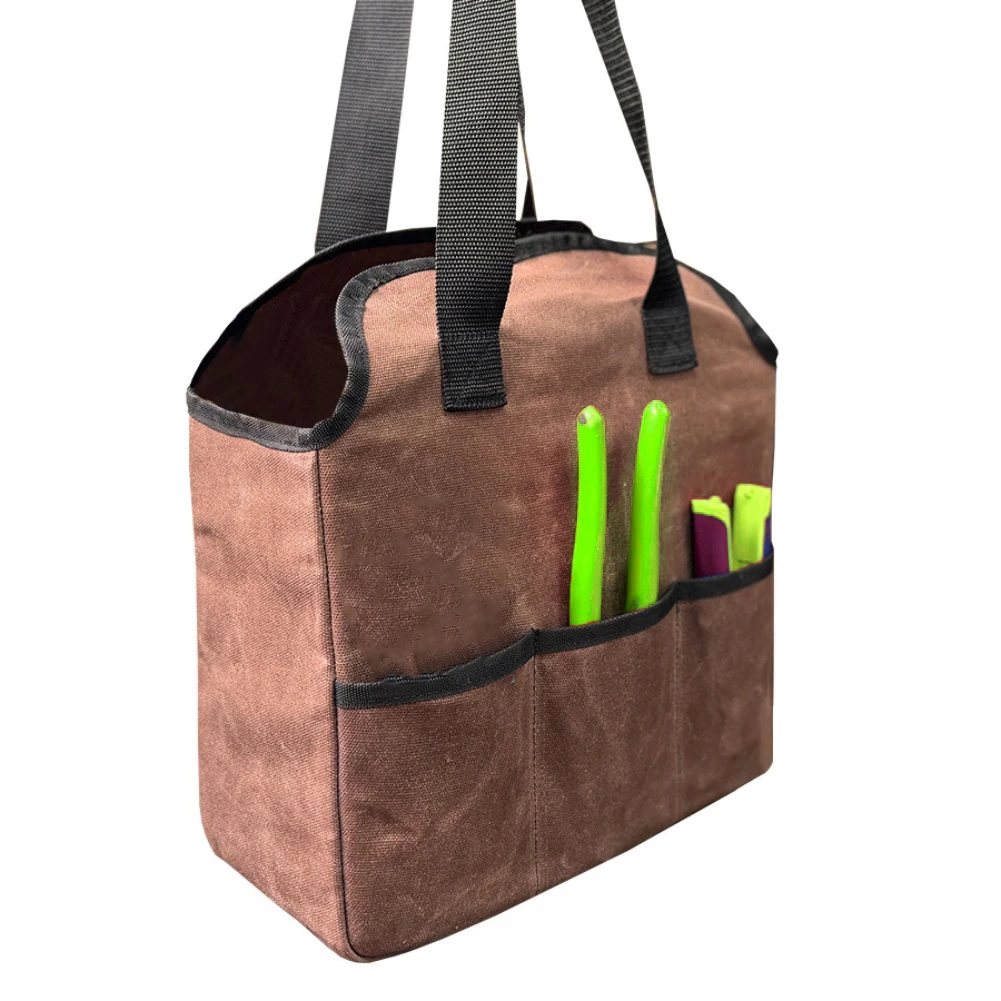 Сумка для садовых инструментов из вощеного холста, сверхмощная, 12 на 5 на 14 дюймов, с открытым верхом и передним карманом для дозирования шпагата
Сумка для садовых инструментов из вощеного холста, сверхмощная, 12 на 5 на 14 дюймов, с открытым верхом и передним карманом для дозирования шпагата