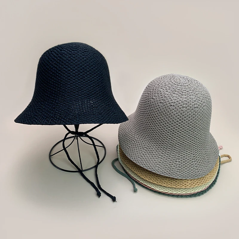 Rear Fork Solid Straps Bucket Hats New Women Simple Sunshade Breathable Outdoor Versatile Travel Fashion Retro Fisherman Caps
Rear Fork Solid Straps Bucket Hats New Women Simple Sunshade Breathable Outdoor Versatile Travel Fashion Retro Fisherman Caps