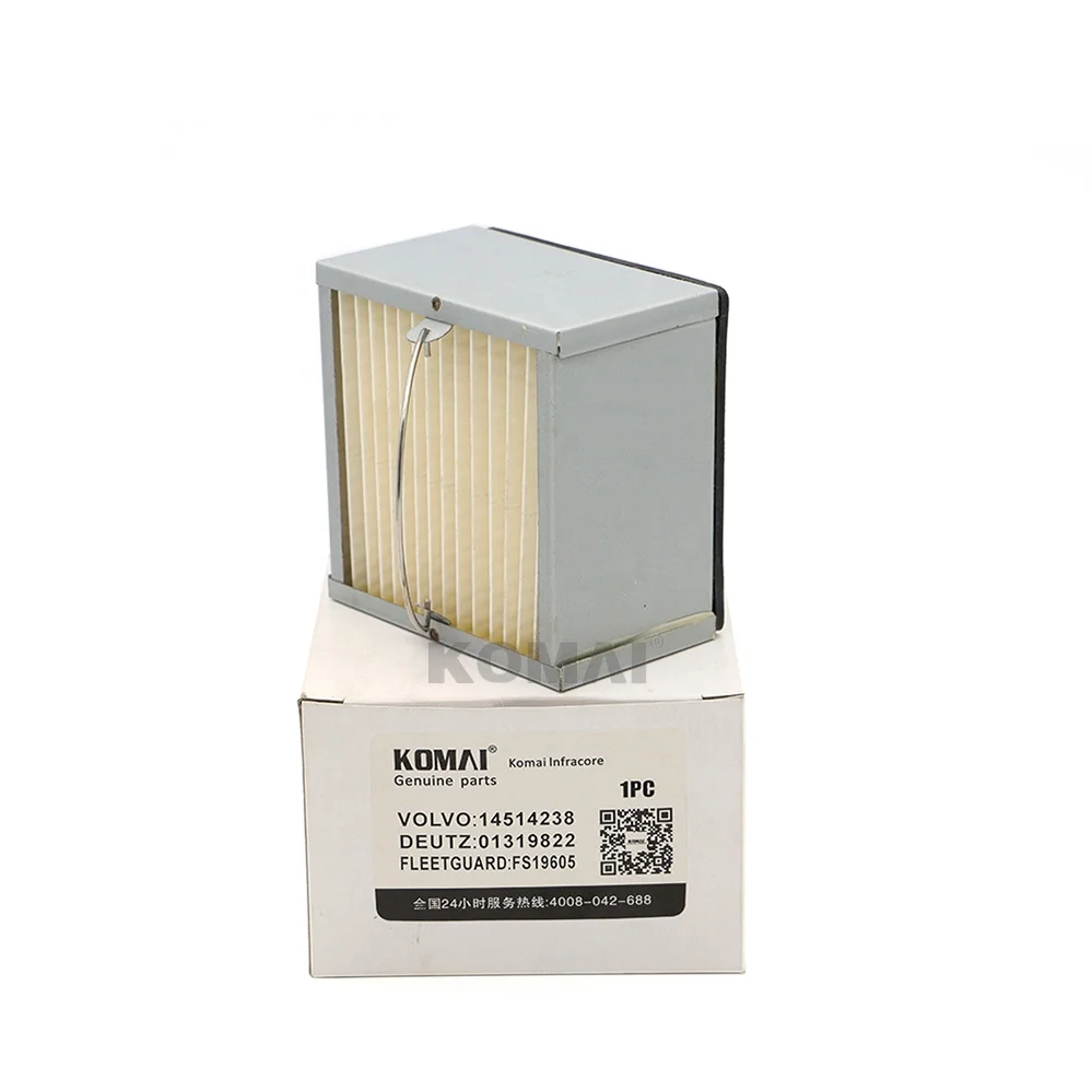 For EC360B Excavator Engine Fuel Filter 14514238 1319822 FS19605 P502392 BF7912 SN40005
For EC360B Excavator Engine Fuel Filter 14514238 1319822 FS19605 P502392 BF7912 SN40005