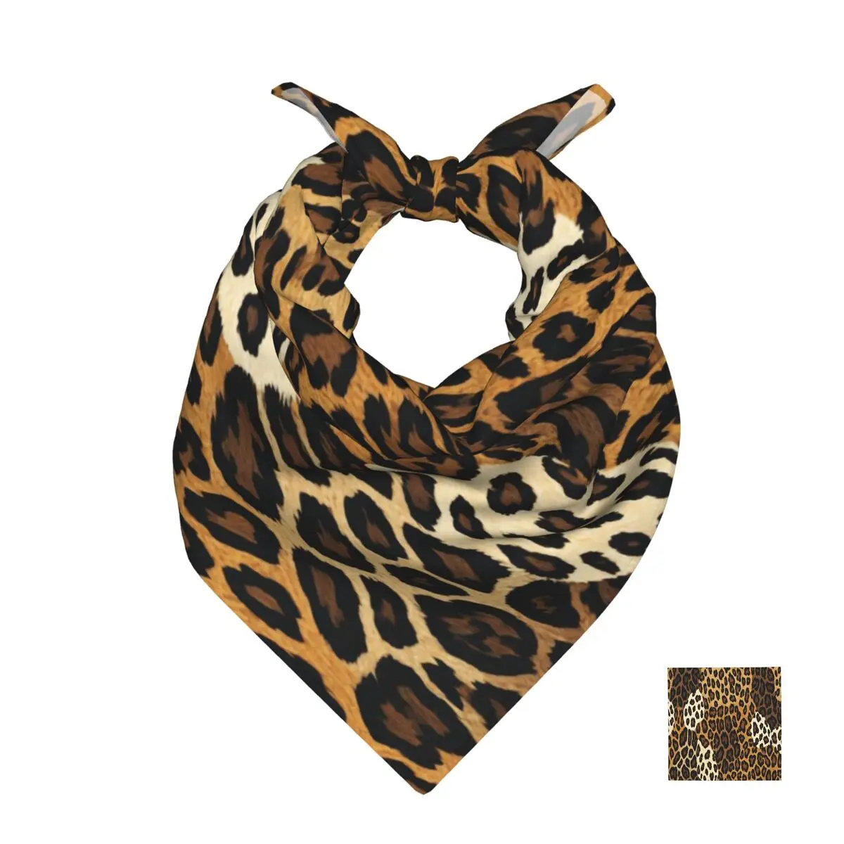 Leopards Square Scarf Soft Breathable Daily Kerchief
Leopards Square Scarf Soft Breathable Daily Kerchief