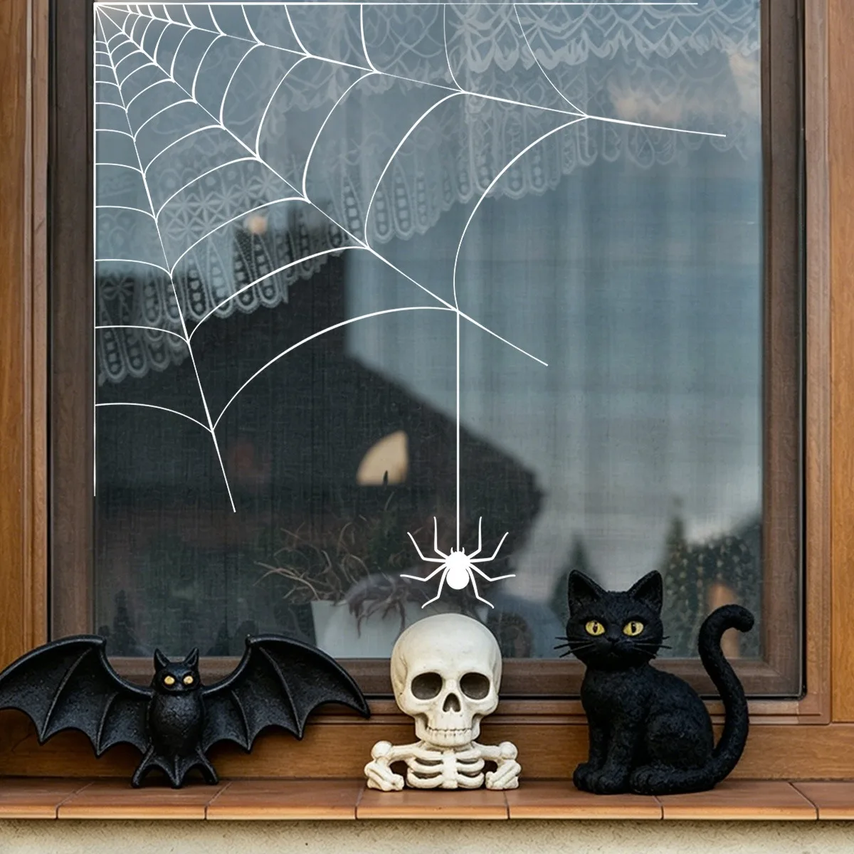 Halloween PVC Static Cling Spider Web Pumpkin Window Decoration Reusable Spooky Home Decor Sticker
Halloween PVC Static Cling Spider Web Pumpkin Window Decoration Reusable Spooky Home Decor Sticker