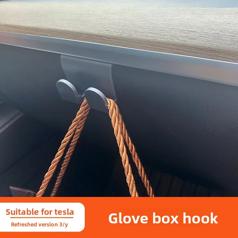 Suitable for Tesla Huan New Edition Model 3 Y Glove Box Hook Interior Co-pilot Hook Buckle Storage Car Hook
Suitable for Tesla Huan New Edition Model 3 Y Glove Box Hook Interior Co-pilot Hook Buckle Storage Car Hook