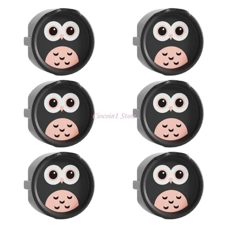 Y1UB Set of 6Pcs Silicone Electrical Cover Lovely Owl Design Child Proof Solution
Y1UB Set of 6Pcs Silicone Electrical Cover Lovely Owl Design Child Proof Solution