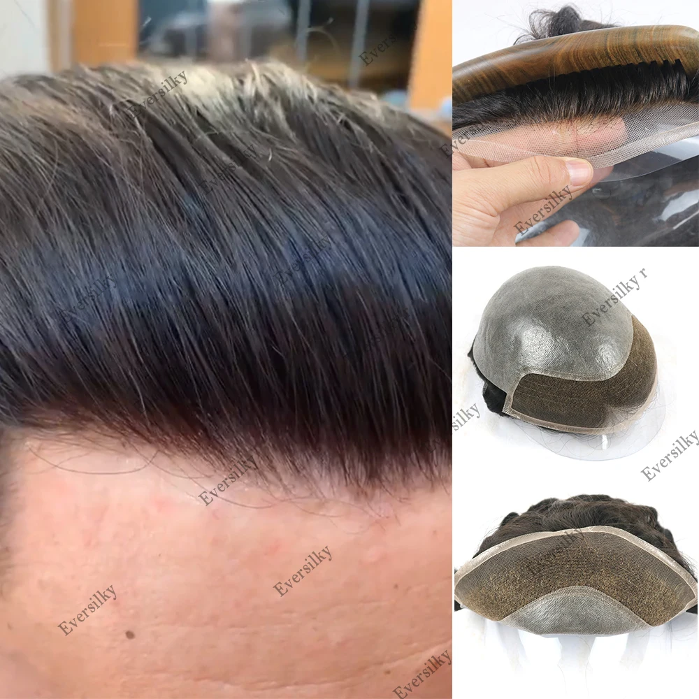 Bio-Men Toupee Natural Hairline Black Grey Men's Wigs 100% Virgin Humna Hair Swiss Lace Front Thin Skin Replacement System
Bio-Men Toupee Natural Hairline Black Grey Men's Wigs 100% Virgin Humna Hair Swiss Lace Front Thin Skin Replacement System