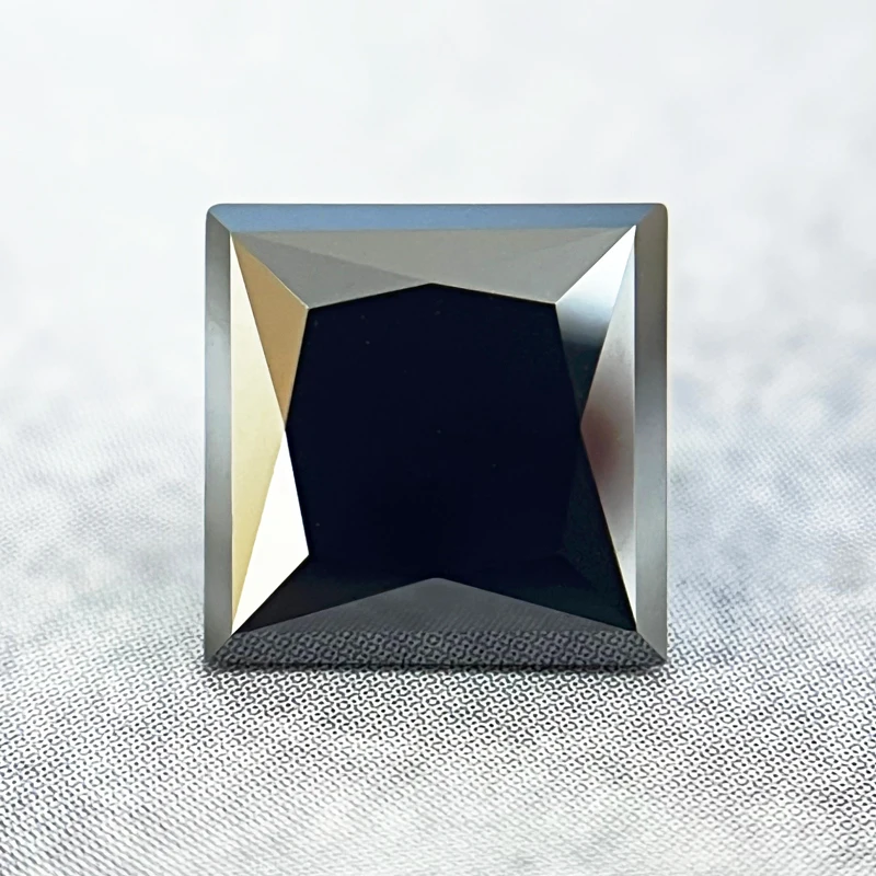 Moissanite Stone Primary Black Color Princess Cut Lab Grown Diamond for Charms DIY Jewelry Making Materials with GRA Certificate
Moissanite Stone Primary Black Color Princess Cut Lab Grown Diamond for Charms DIY Jewelry Making Materials with GRA Certificate