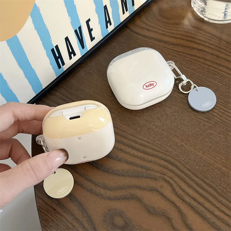 Cute Ins Lucky Protective Case for Samsung Galaxy Buds 4 Pro 3 2 Buds FE Live Core Earphone Cover with Pendant Shockproof Shell
Cute Ins Lucky Protective Case for Samsung Galaxy Buds 4 Pro 3 2 Buds FE Live Core Earphone Cover with Pendant Shockproof Shell