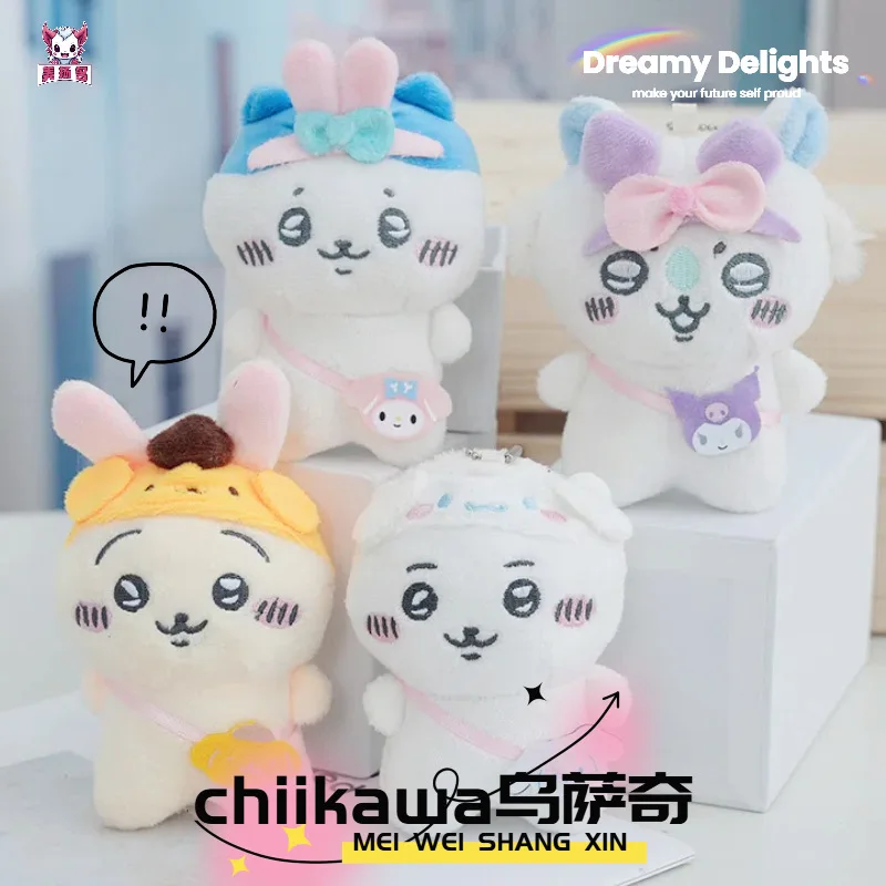 chiikawa Series Chiikawa Usachi plush toy pendant Chiikawa figure Kohachi self-deprecating bear doll
chiikawa Series Chiikawa Usachi plush toy pendant Chiikawa figure Kohachi self-deprecating bear doll